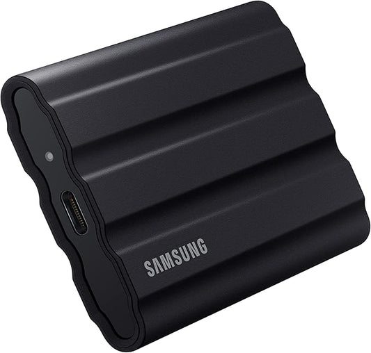 Samsung T7 Shield Portable SSD 4 TB - USB 3.2 Gen.2 External SSD Black (MU-PE4T0S/EU)